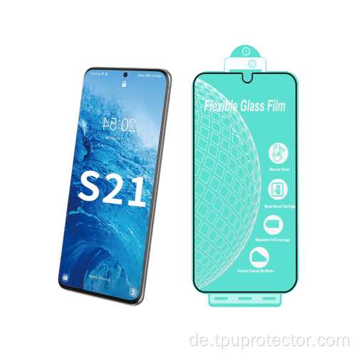 9H Glass Antibakterieller Displayschutz für Samsung S21